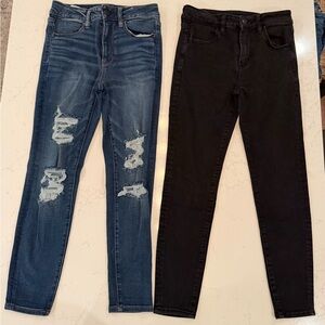 American Eagle Hi-Rise Jeggings 6 short